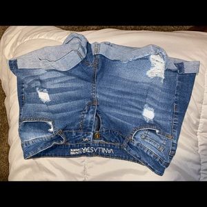 jean shorts